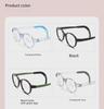 Children's Tomato Style Adjustable Glasses with Silicone Nose Pads for Men and Women