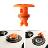 High Durability Ergonomic Orange Deflation Valves for Surfboards Paddle Boards with Strong Seal Easy To Use Lightweight