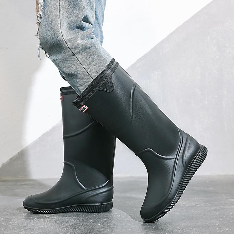 RONTANI COUNTRY STIVALE gomma uomo alto ginocchio verde stivali pioggia  lavoro EUR 27,90 - PicClick IT