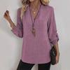 Solid Casual Loose Blouses for Women Fashion 2025 Autumn Vintage Women's Oversized Shirts and Blouses Elegant Youth Female Tops