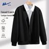 Warrior Herren V-Ausschnitt Strickjacke Sweatshirt