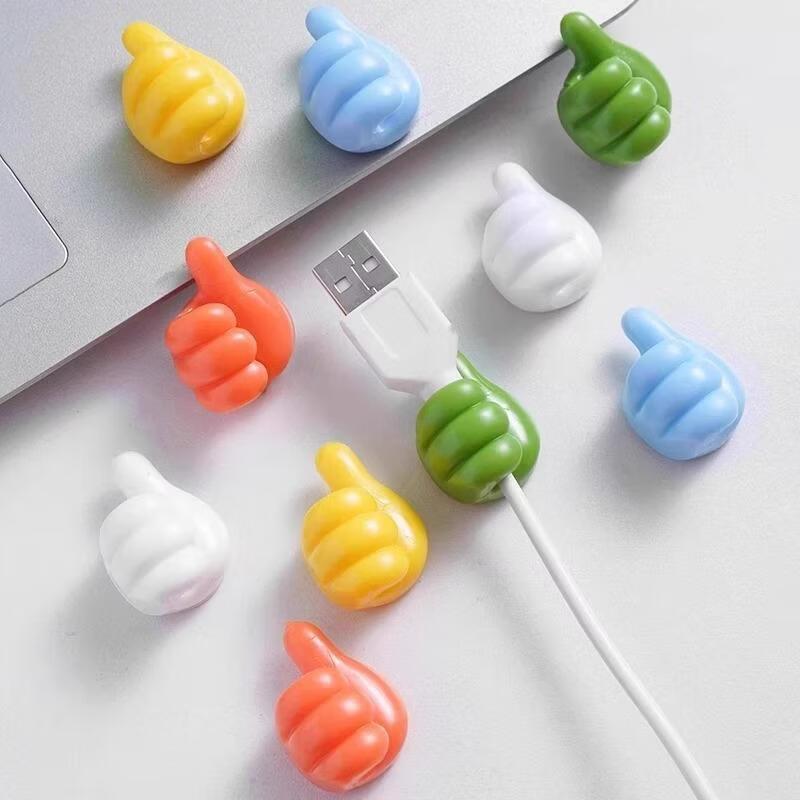 Крючки-органайзеры для кабелей с большим пальцем (10-Pack)