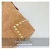 2026 Women's Niche Rivet Shoulder Tote - Large Capacity European & American Style Underarm Bag