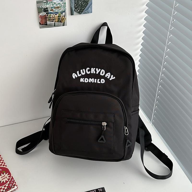 

Женская школьная сумка Campus. Легкий рюкзак для учащихся средних школ. Small чёрный