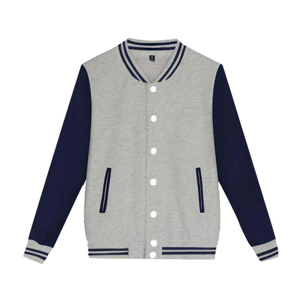 And Winter Sports Long Sleeve Splice Sweatshirt Fashion Jacket
