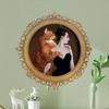 Antique Photo Frame European Resin Decorative Embossed Picture for Retro Home Decor Bedroom