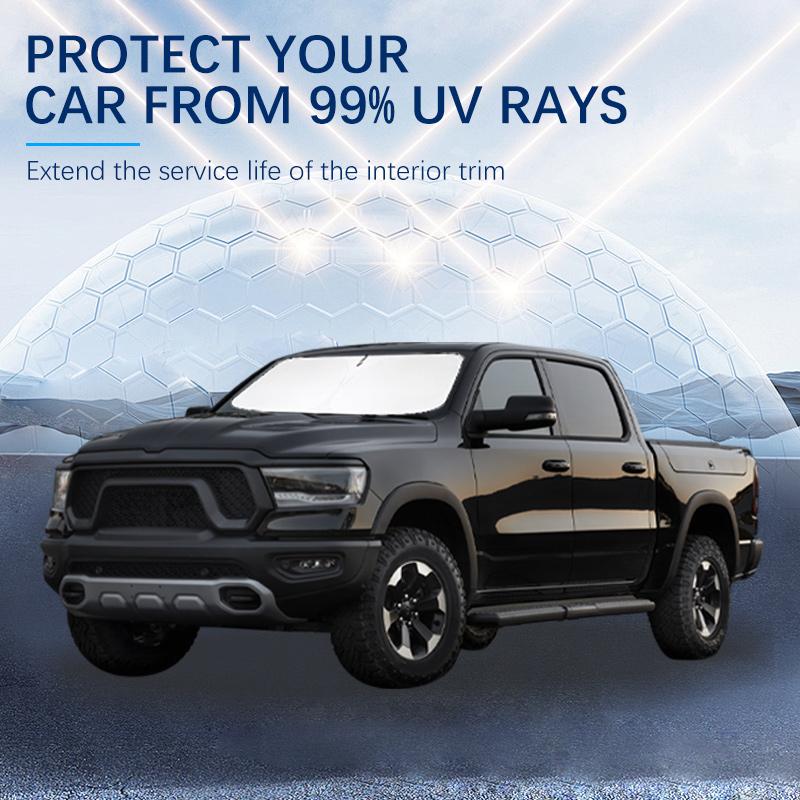 

For Dodge RAM 1500 RAM 2500 3500 Summer Car Accessories Car Windshield Sun Shade Covers for Front Window Sunscreen UV Parasol