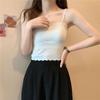 Camisole Vest With Chest Pad Outer Wear Underwear For Women Summer Thin Beautiful Back Bandeau Integrated Top