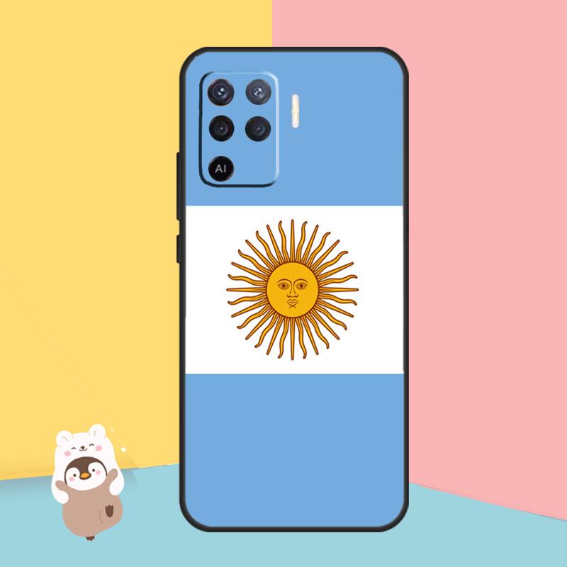 

Argentine Flag Case For Oppo A5 A6 Pro A15 A16 A76 A96 A17 A57 A98 A58 A78 A18 A38 A54 A74 A94 A40 A60 A80 OPPO A40 A40m