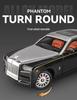 1:18 Scale Rolls-Royce Phantom Alloy Car Model - Collector's Item and Decorative Piece