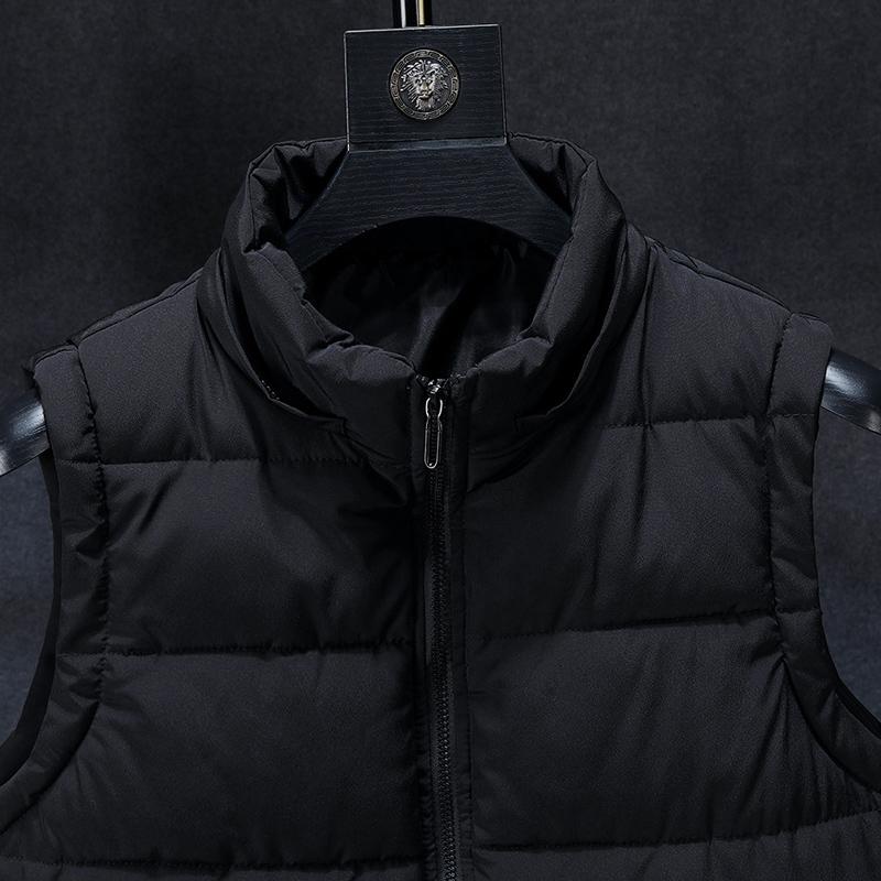 Plus Größe L-7XL Männer Warme Weste Mit Kapuze Neue Casual Herbst Winter Ärmellose Jacken Für Männer