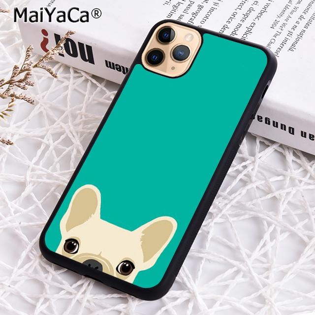 MaiYaCa French Bulldog Dog Pug Phone Case For iPhone 17 Air 16 pro max 15 14 plus 12 13 Shell Cover coque