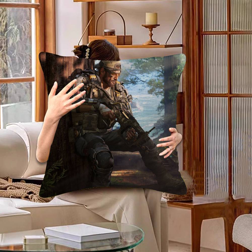 Game C-Call Of D-Duty 45*45cm Cushion Cover Pillow Cover Decor Pillowcase Home Pillowcase For Couch Pillow