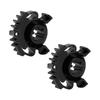 2×HVAC A/C Air Blend Door Actuator Gear For 11-18 Jeep Grand Cherokee 68214880AA