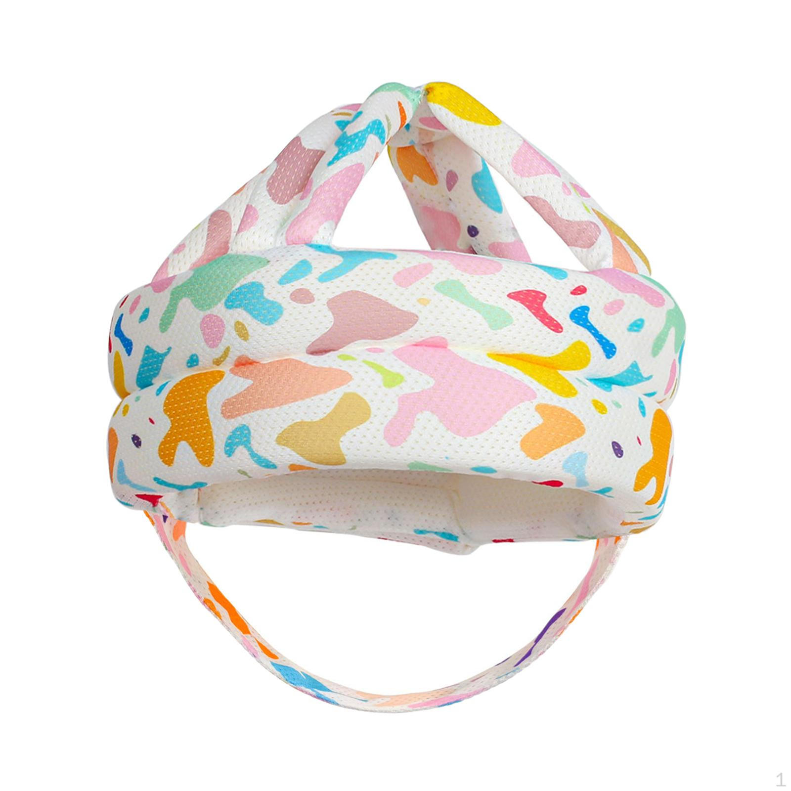 

Детская шапка-шлем Легкая регулируемая мультяшная шляпа для детей, мальчиков, девочек для игр Multi Candy Colors