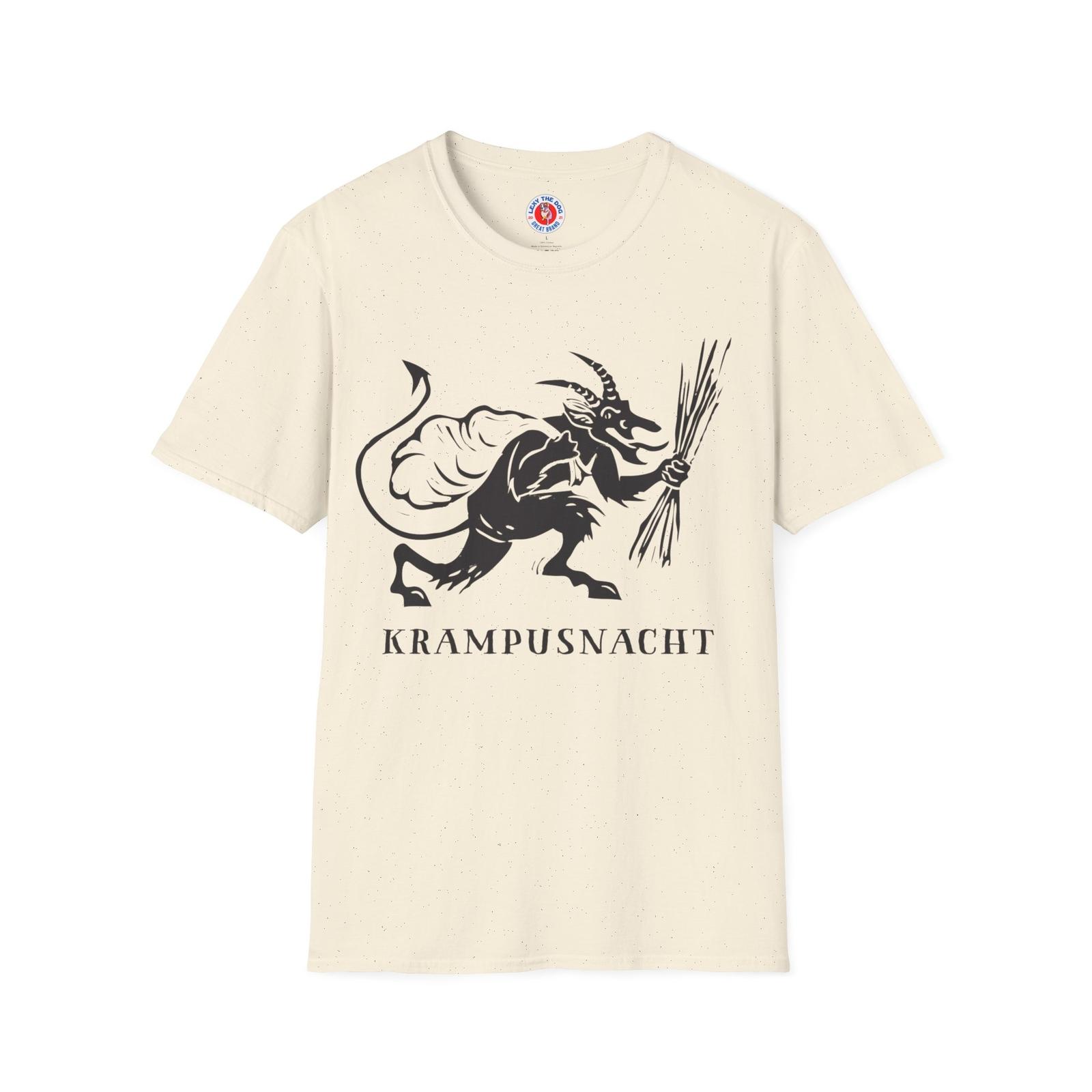 Krampus Krampusnacht Dark European Santa clause Unisex Softstyle T-Shirt XL