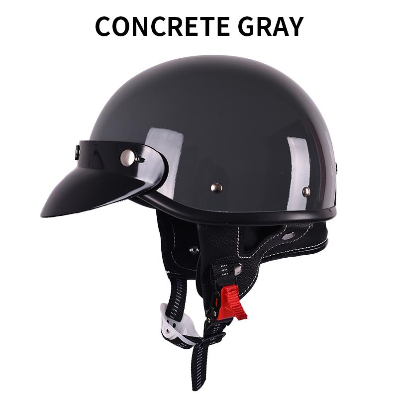 Retro Japanese Style Motorcycle Helmet Summer Half Shell 3/4 Scooter Helmet for Cruising And Climbing 3C Safety Certified