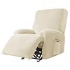 Fashion Luxury Polar Fleece Recliner Sofa Cover Elastic All Inclusive Relax Armchair Sofa Cover Furniture Cover For Living Room