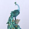 Peacock Statue Home Decoration Gift for Home Desktop Wedding Bookshelf Decor for Art