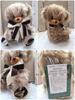 [USED] Millennium Silver Eyes Cheeky Merrythought Teddy Bear