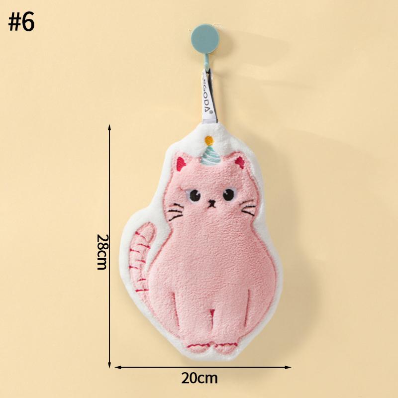 

Настенное удобное полотенце для рук в японском стиле «Счастливый кот», милое мультяшное детское полотенце для рук, утолщенное впитывающее полотенце