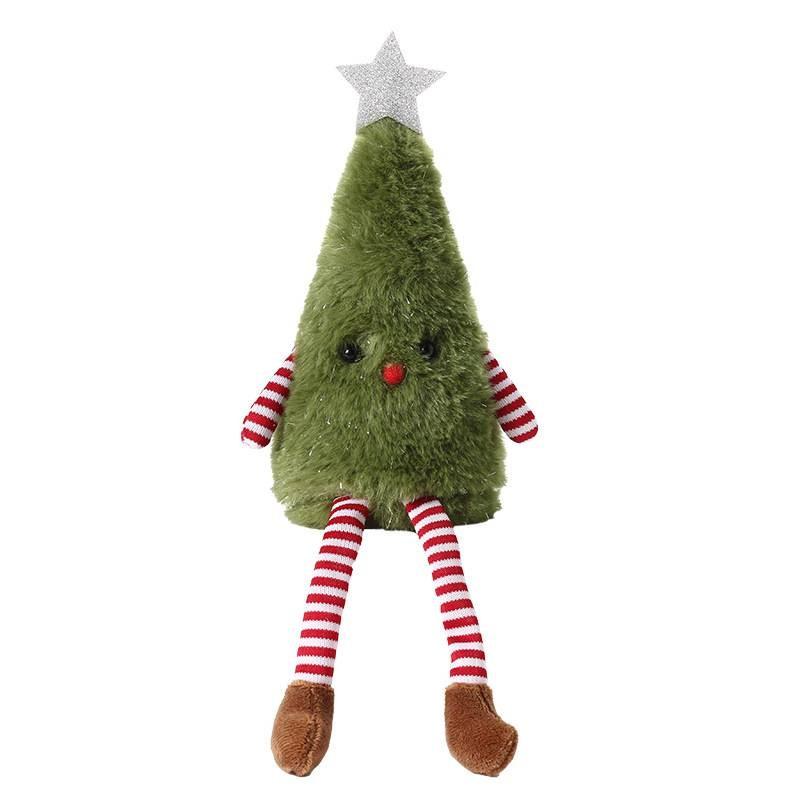 Christmas Cute Decorations Cartoon Plush Toys Home Party Doll Supplies Adornment