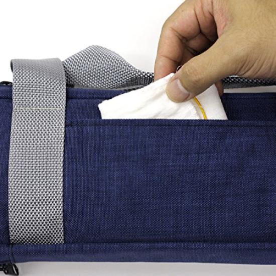 Shinobue Yokobue Soft Case V7 with Shoulder Produced by Yasushi Available In 4 Holds 6 Sonido Shinobue/Yokobue Strap, Tsukuda, Colors! Flutes, (Cream)