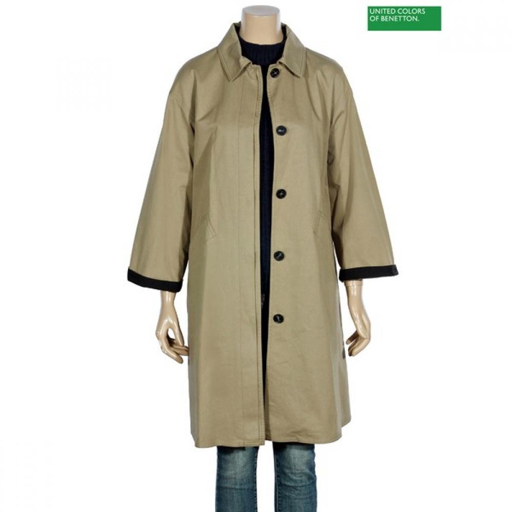 

Пальто-тренч Benetton Benetton Belt Point Bacta2511 LK_light khaki/42