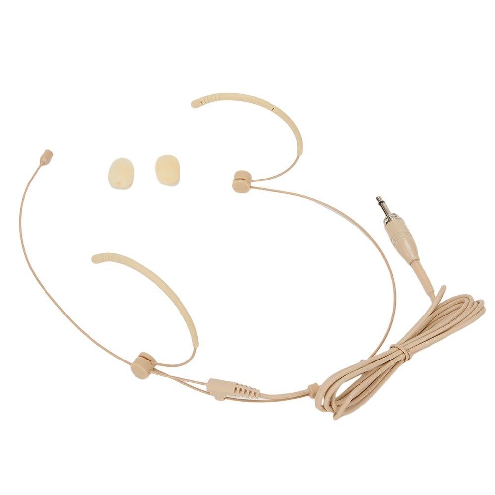 Neuestes Doppel-Ohrbügel-Headset-Mikrofon 3,5 mm Doppel-Ohrbügel