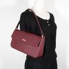 Burberry Hobo Schultertasche Ein Riemen Bordeaux Leder Damen Gebraucht
