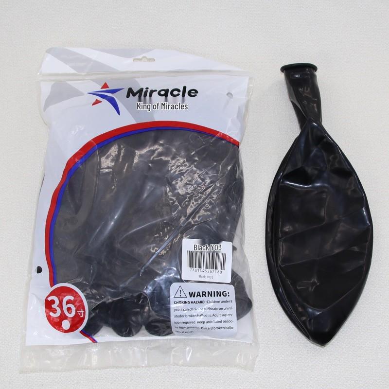 Miracle Star 36" Transparent Latex Balloon for Birthday, Party, Wedding Decor