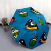 1pc Whale Paradise Automatic Open/Close Umbrella Compact Folding Umbrella, All-Season Portable Umbrella for Women/Men F1124131