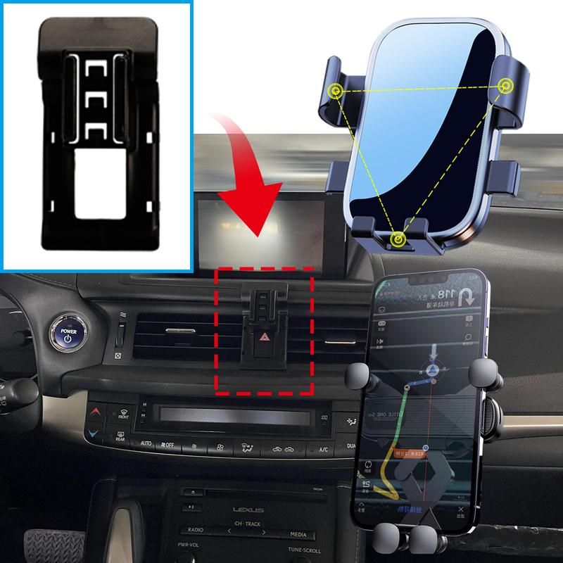 GPS Bracket Navigation Stand Auto Accessories for Lexus CT Ct200h 2011-2014 2015- - Car Mobile Phone Holder