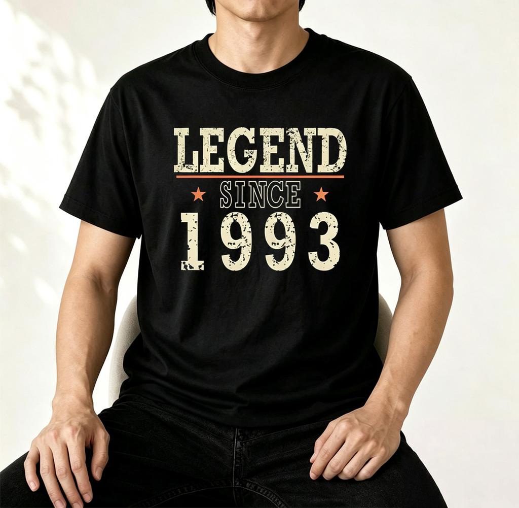 Legend Since 1985 2002 Distressed Star Line Graphic T Shirt Unisex Unisex Unisex 35 40th Birthday Vintage Casual Gift Tee