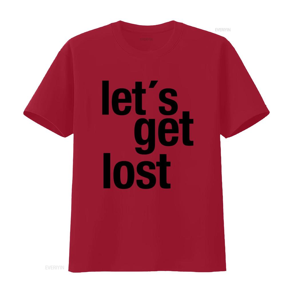 Chet Baker Inspired T Shirt Lets Get Lost American Style Fashion Print Vintage Washed Versatile Comfortable Slightly