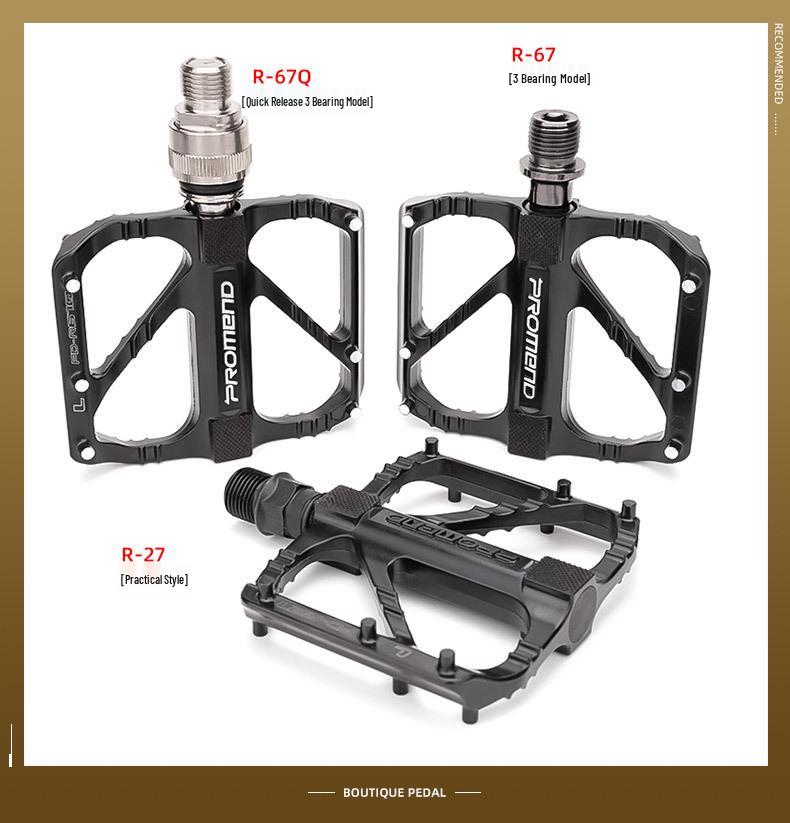 Schnellspann-Klapppedale aus Aluminiumlegierung mit Lagern für Rennräder