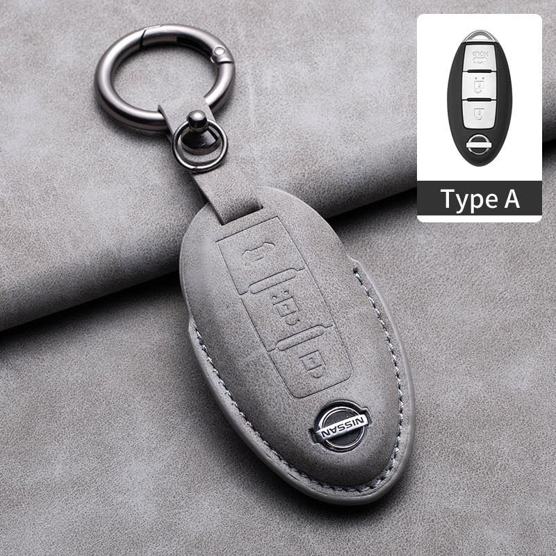 Car Key Remote Case Cover Holder For Nissan Tiida Qashqai J11 J10 Micra Kicks Altima X-Trail Fuga Navara Leaf Note Sentra Murano