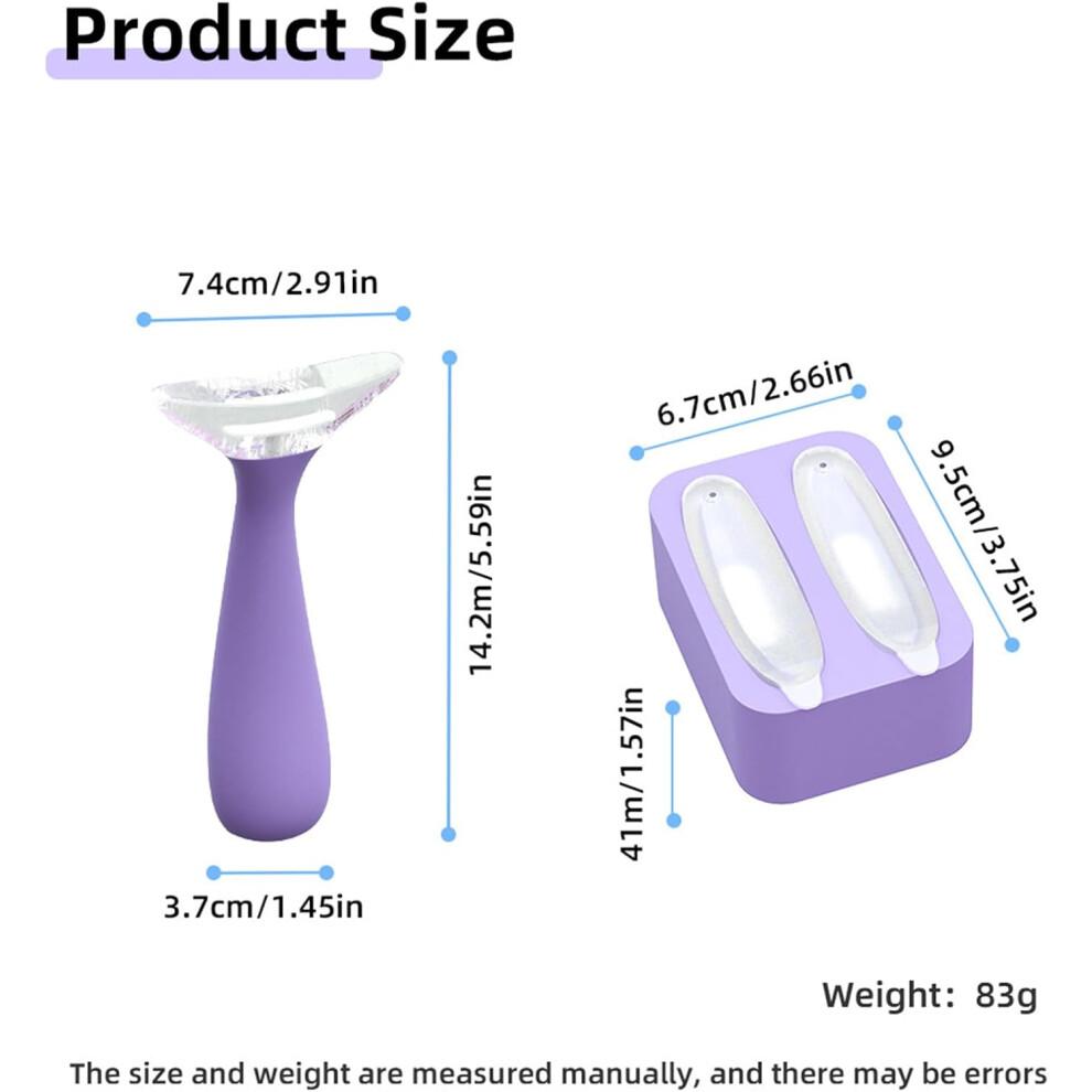 Ice Face Mold | Silicone Ice Face Roller for Cooling, Relaxing Skincare Routine, Facial Contour Shaping for Women and Men