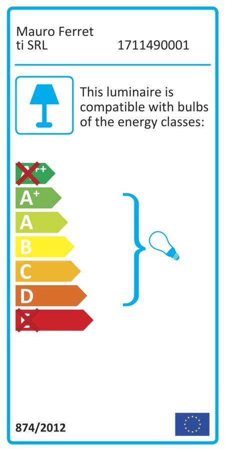 Table Lamp Darky Silver Cm Ø 28X56