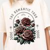 The Romantic Tour T-Shirt | Vintage Rose Bouquet Shirt | Roses Grunge Tee | Tour Merch Graphic T-Shirt | Retro Pop Concert 2026