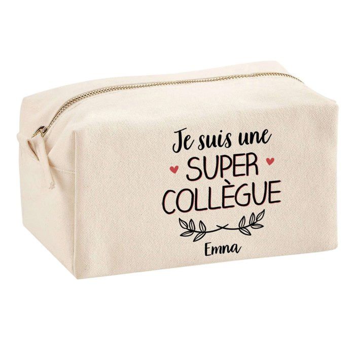 Multifunction Pouch Emna Super Colleague Birthday Christmas Gift Personalized Original Idea | School Pouch Office Supplies
