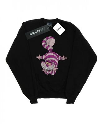 Womens/Ladies Alice In Wonderland Cheshire Cat Upside Down Sweatshirt