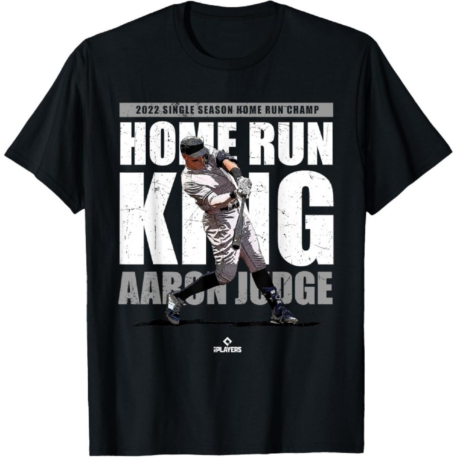 Футболка Aaron Judge 2022, Король хоум-ранов одного сезона, New York, MLBPA S разноцветный