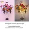 Solar LED Butterfly Flower Lantern: Outdoor Waterproof Ground Light for Courtyard and Square Decoration