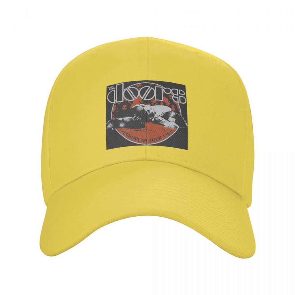The Doors Rock Band Logo Jim Morrisons Baseball Caps Snapback Men Women Hats Casual Cap Sports Baseball Hat Casquette