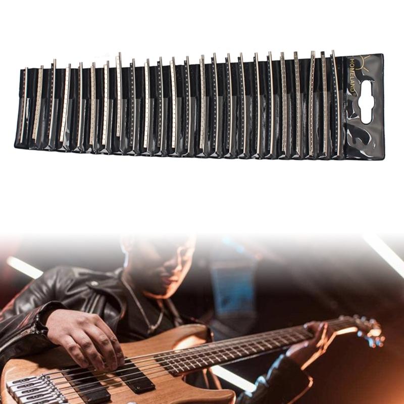 24 Fret Guitar Frets Wire Fingerboard Fretwire Acoustic Guitar Fret Wire Luthier Repair Material Guitar Accessories