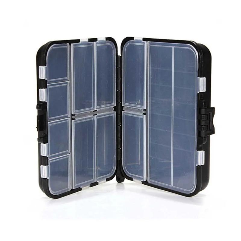 Gear Box Fishing Accessories Box Double Sided Fishing Parts Storage Bait Box Fish Hook Carp Accessories Storage Box