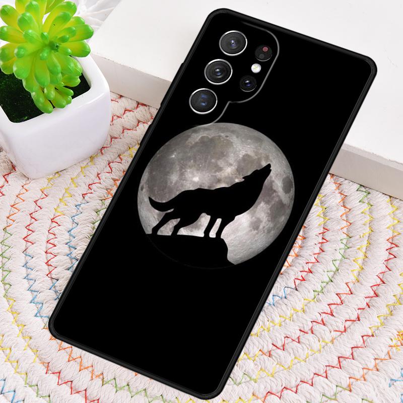 Animal The Wolf Howl Phone Case for Samsung Galaxy Note 10 Pro S26 Ultra S23 S24 FE S25 S21 S22 PLUS Shockproof Cove