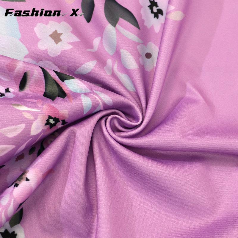 New Women's Long Sleeve V-Neck Loose Bohemian Dresses