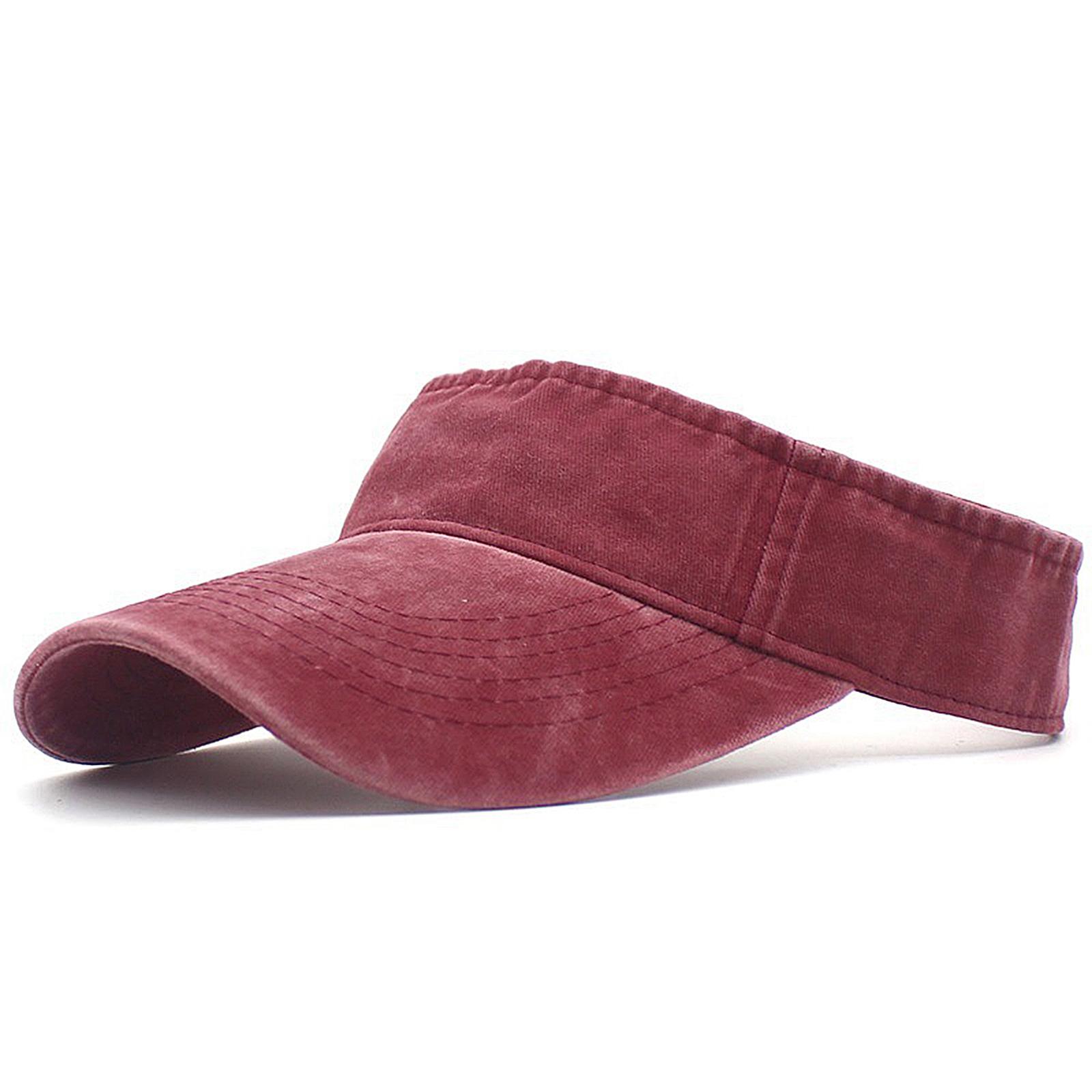 Unisex Hat, Running Sports Sun Hat, Monochrome Empty Top Hat